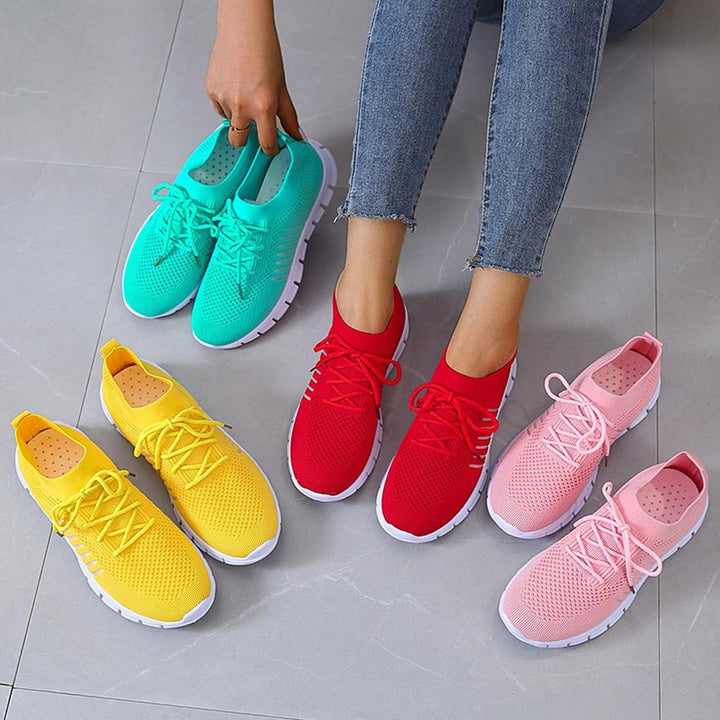 Dames Lichte Ademende Orthopedische Sneakers