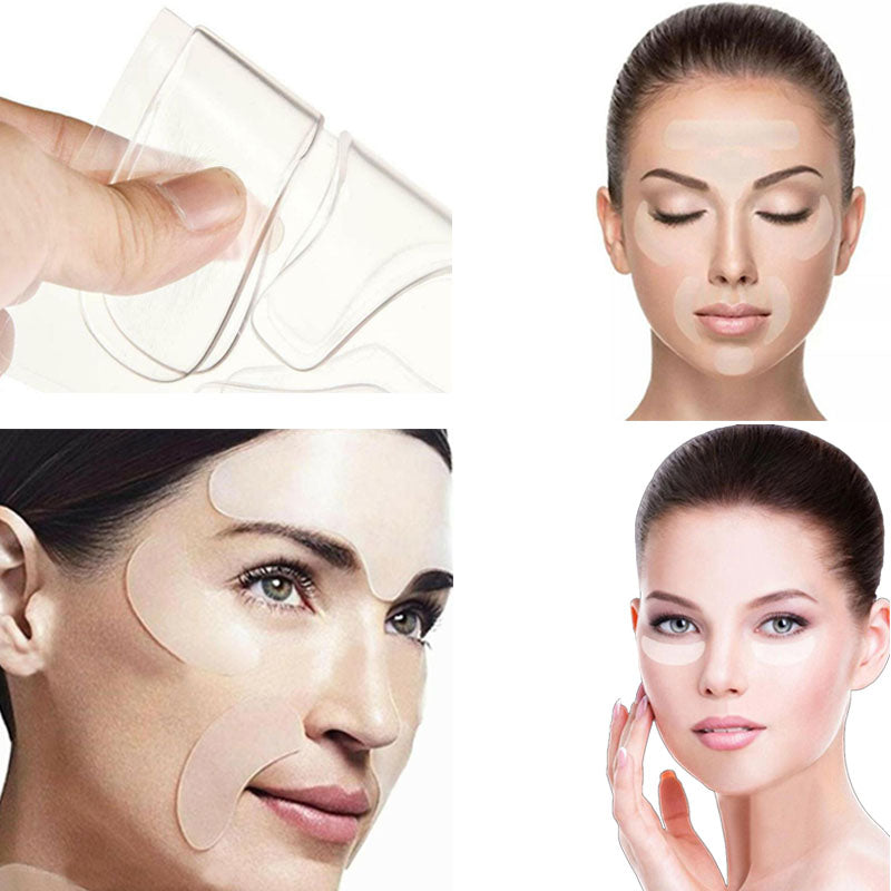 Comfortabele anti-rimpel patches voor de nacht; helpen lijntjes te vervagen en de huid te verjongen.