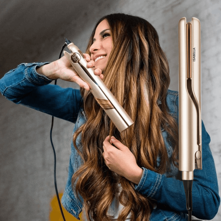 2-in-1 Hairstyler: Krullen & Glans met één Apparaat