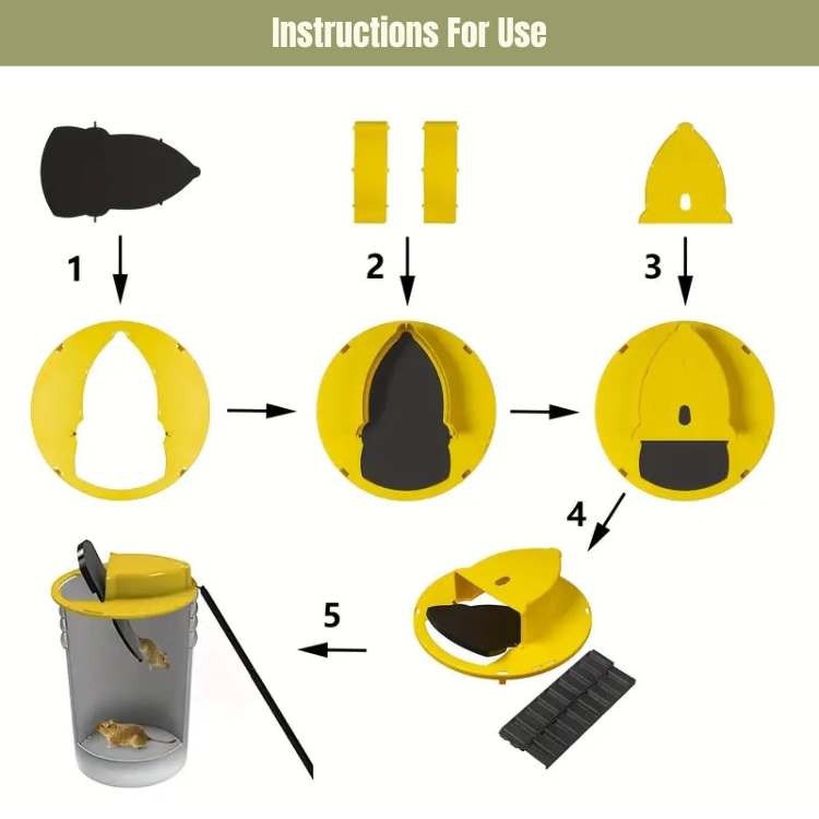 17geartech Multi-Vang muisval, veilig voor gezin & huisdieren. Effectieve gifvrije knaagdierbestrijding.