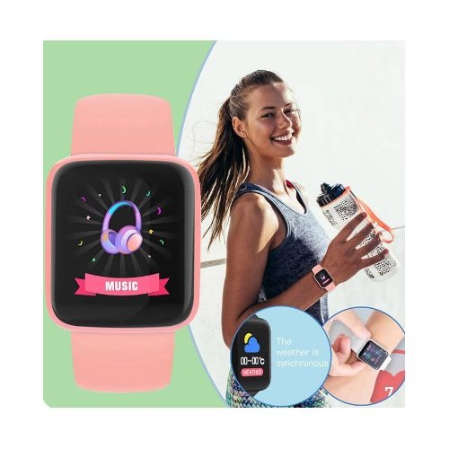 FitLife Gezondheid Smartwatch - ECG & Slaapmonitoring