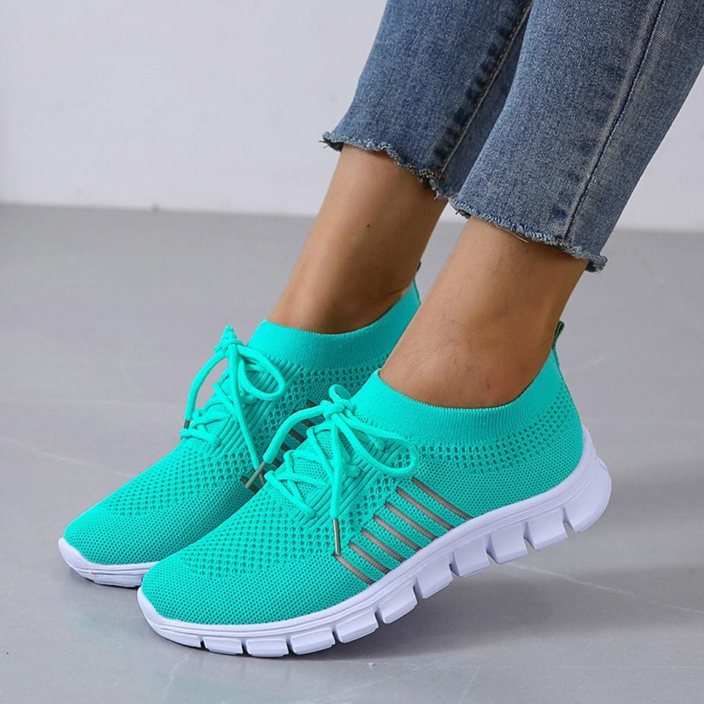 Dames Lichte Ademende Orthopedische Sneakers
