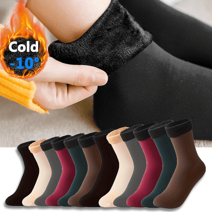 6 Paar Winter Thermo Sokken voor Unisex