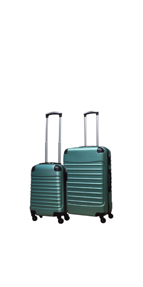 2-delige Torino ABS reiskofferset. Harde koffers voor comfortabel en robuust reizen met bagage.