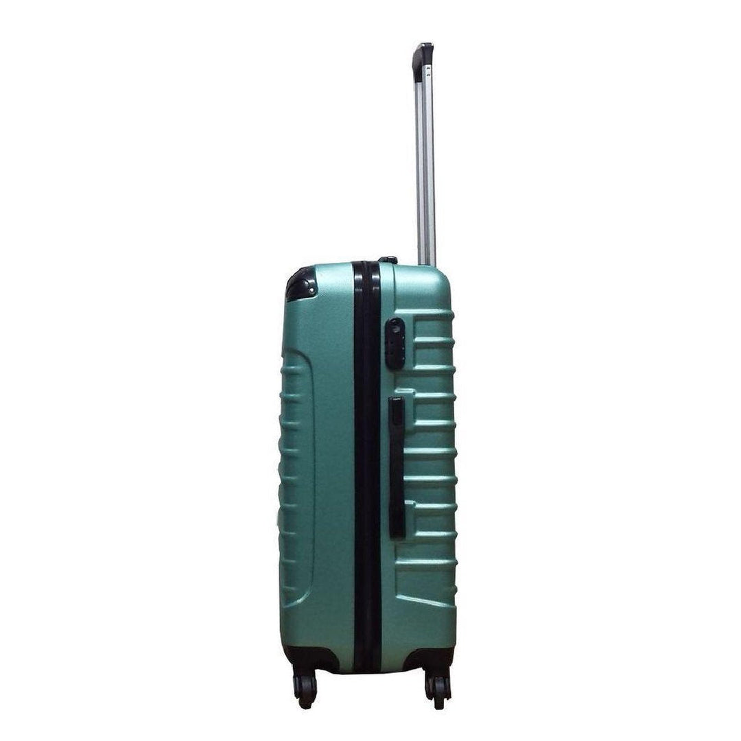Comfortabele 2-delige harde ABS reiskofferset. Soepele wielen en stevige telescopische handgreep voor bagage.