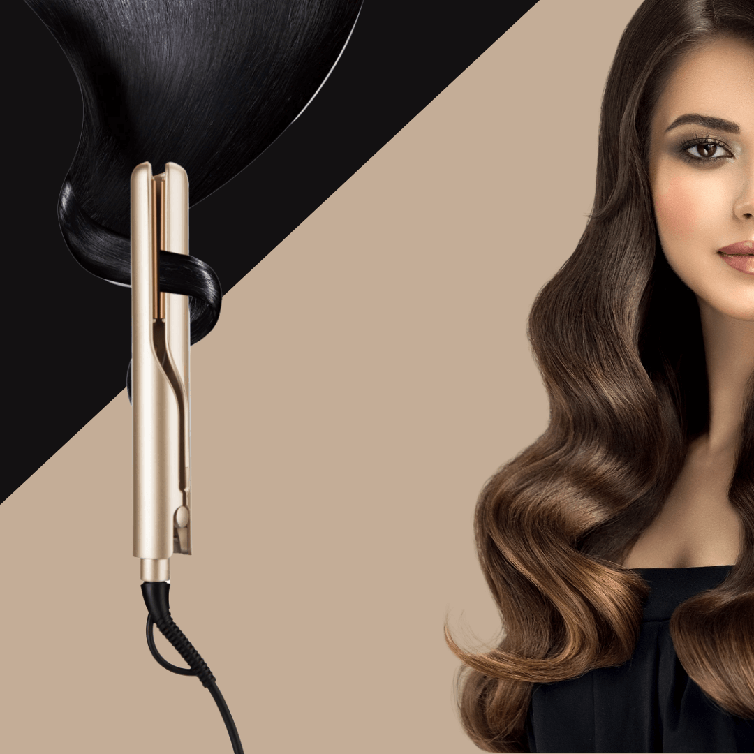 2-in-1 Hairstyler: Krullen & Glans met één Apparaat
