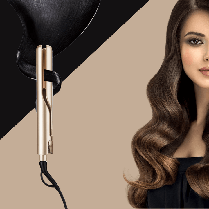 2-in-1 Hairstyler: Krullen & Glans met één Apparaat