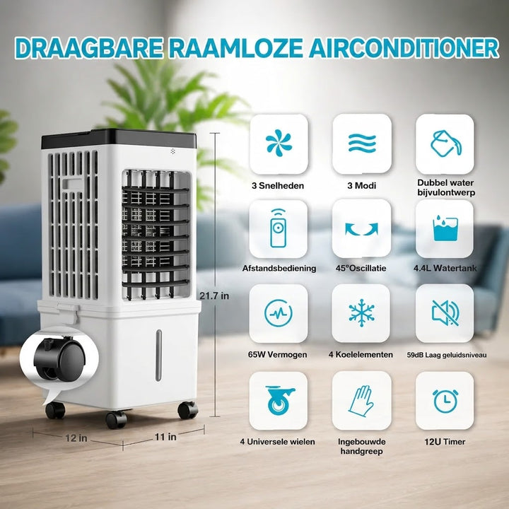 Mobiele Airco – Overal Direct Verkoeling, Zonder Installatie