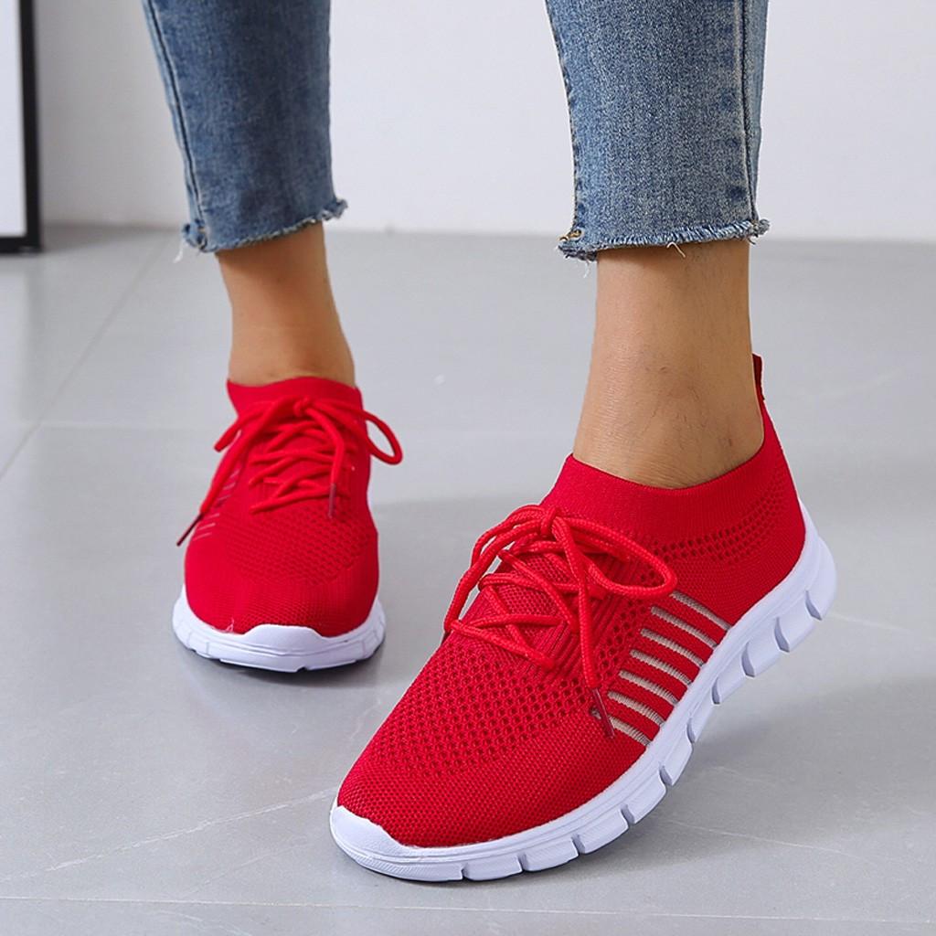 Dames Lichte Ademende Orthopedische Sneakers