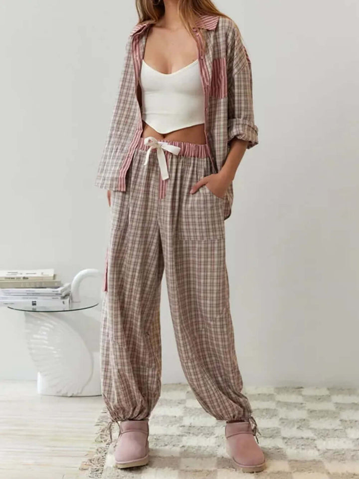 Dames 2-delige Pyjama Set