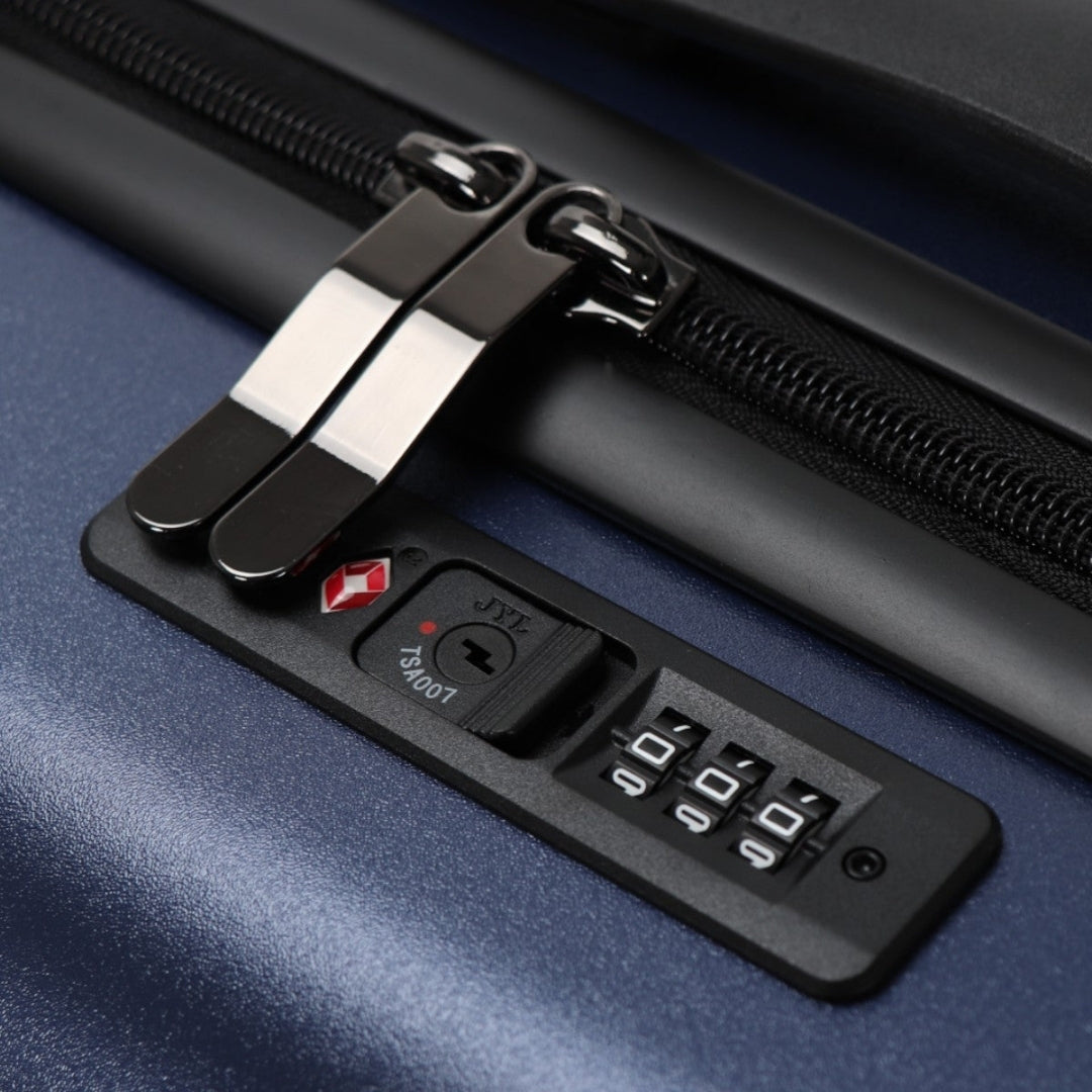 Reis in stijl en comfort met de 3-delige Atlas Explorer hardcase kofferset.