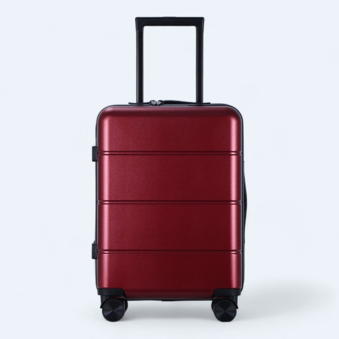 Een veilige reis begint met de 3-delige hardcase kofferset met cijferslot.