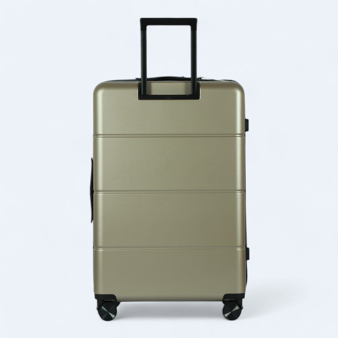 Veilige 3-delige hardcase kofferset, met slot, voor al je kostbare bezittingen.