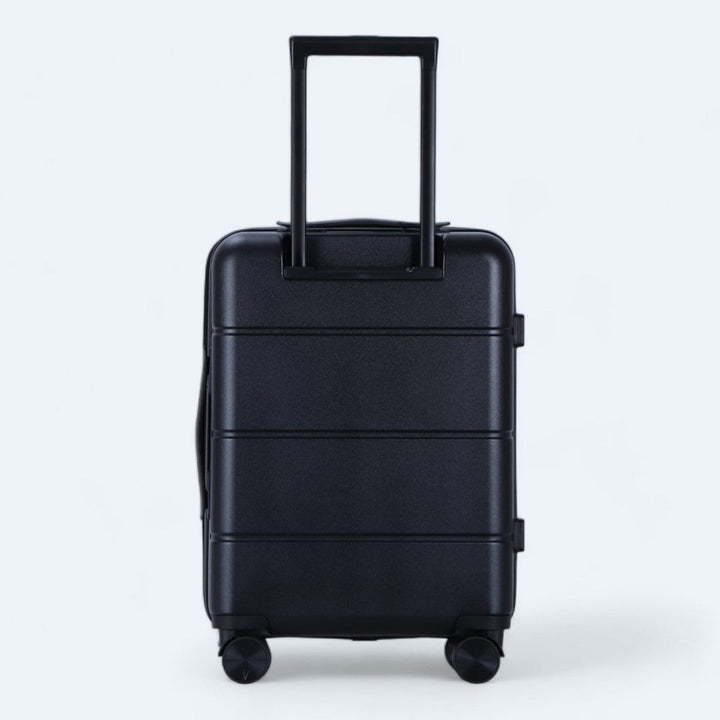 Lichtgewicht hardcase koffers (3 stuks) met 4 soepele wielen voor optimale mobiliteit.