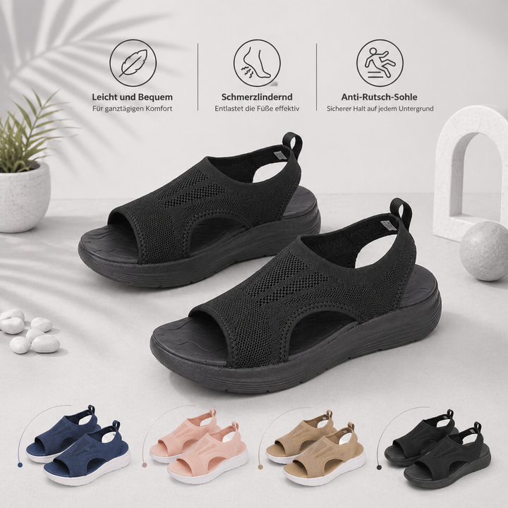 Dames Florax Ergonomische Comfort Sandalen tegen Pijn