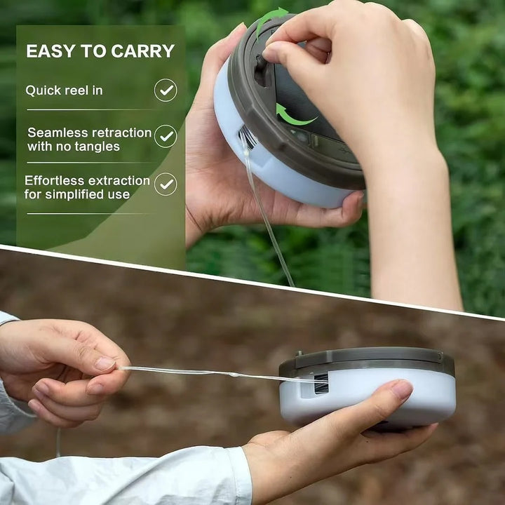 Multifunctionele LED Campinglamp – Oplaadbaar, Waterbestendig & Draagbaar