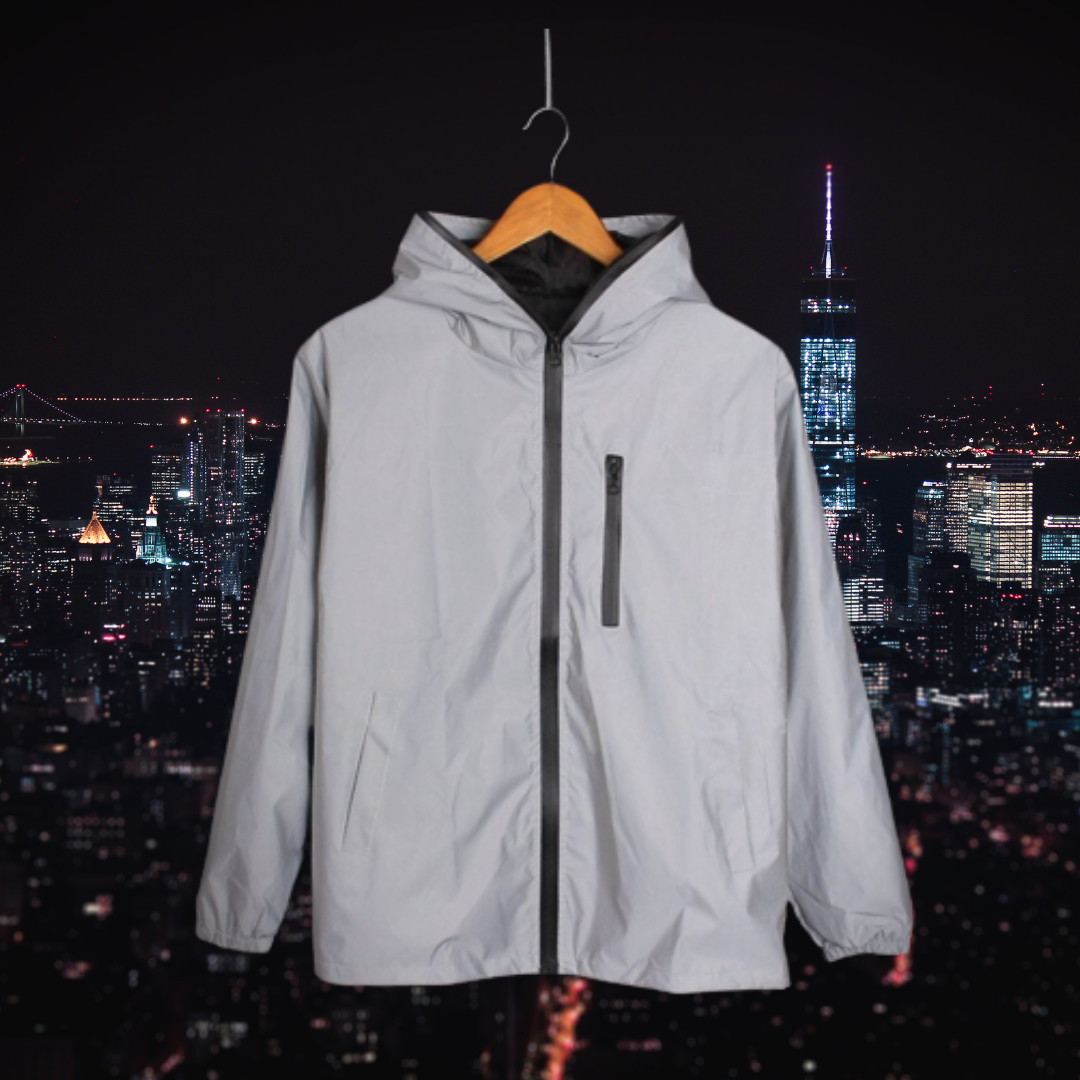 3M Reflecterende Damesjas met elegant ontwerp, reflecterende details en zachte kleuren voor verbeterd comfort.