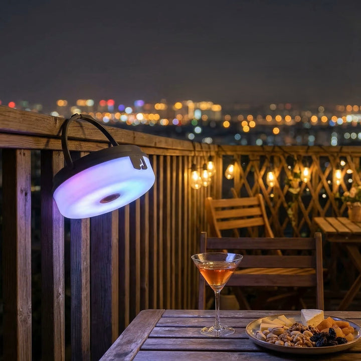 Multifunctionele LED Campinglamp – Oplaadbaar, Waterbestendig & Draagbaar