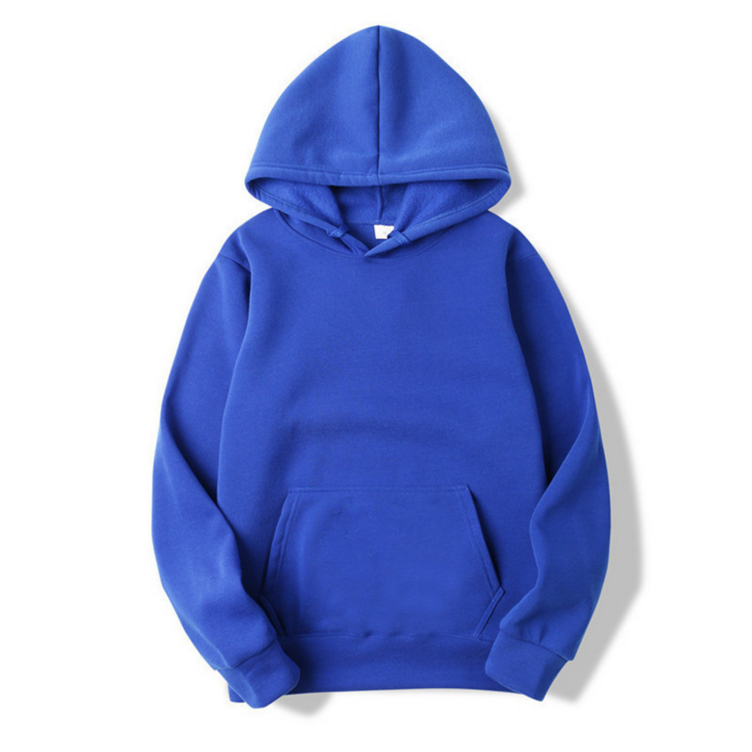 Roze heren hoodie, casual kledingstuk, liggend plat