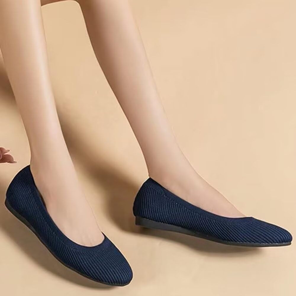 Dames comfortabele ergonomische ballerina's | Antislip