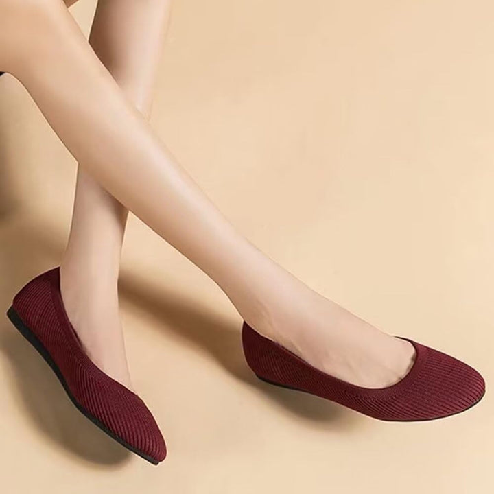 Dames comfortabele ergonomische ballerina's | Antislip