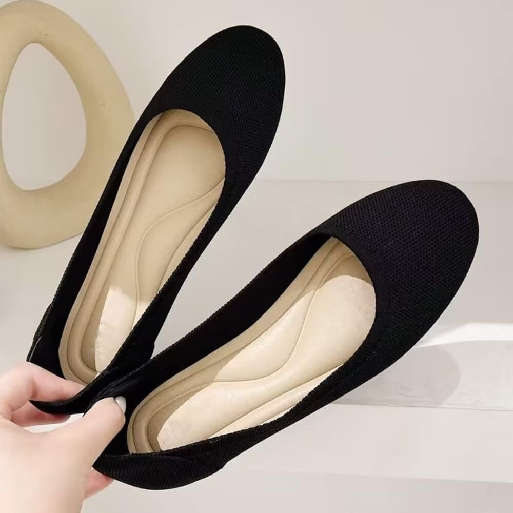 Dames comfortabele ergonomische ballerina's | Antislip