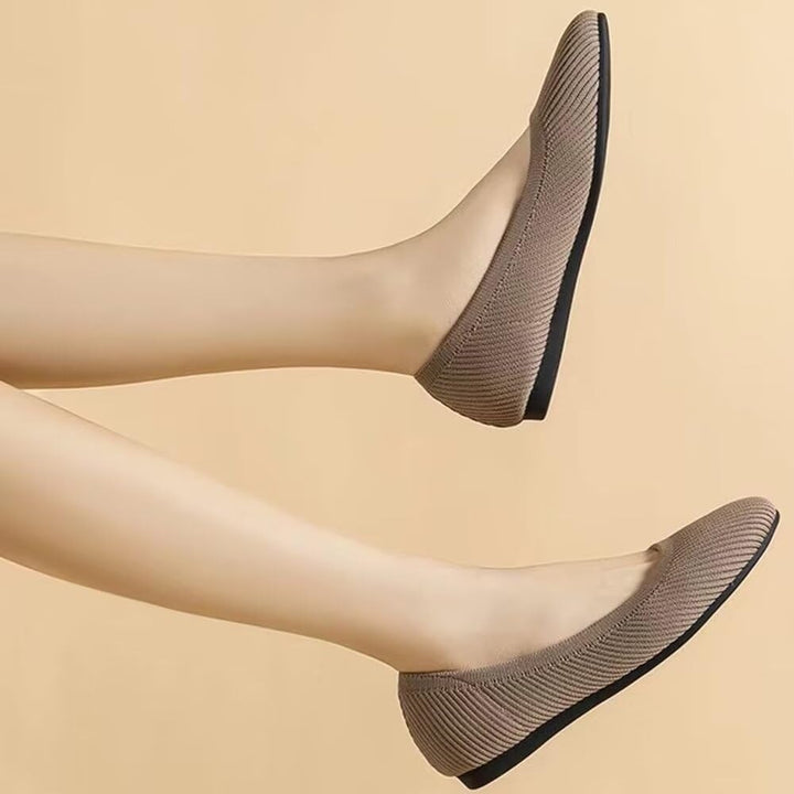 Dames comfortabele ergonomische ballerina's | Antislip