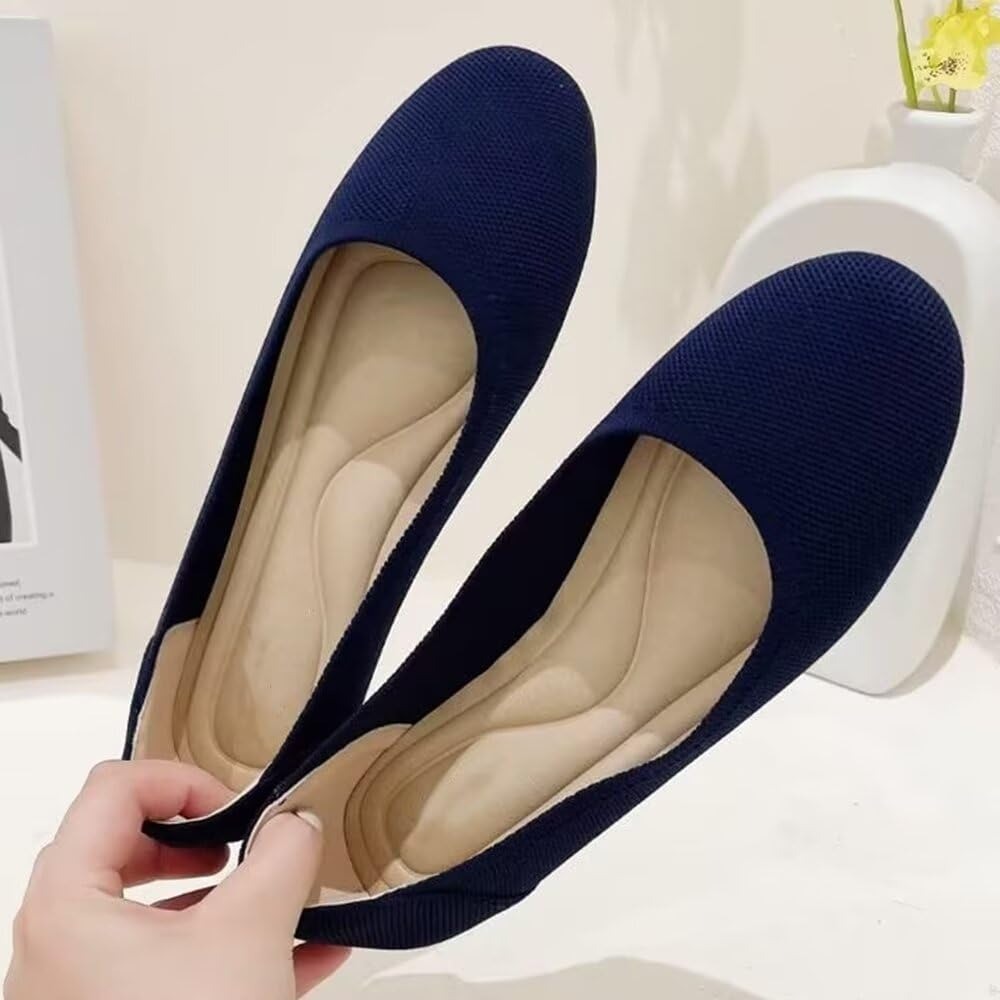 Dames comfortabele ergonomische ballerina's | Antislip