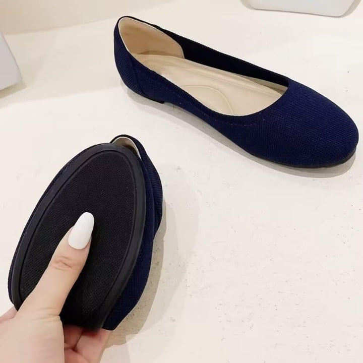 Dames comfortabele ergonomische ballerina's | Antislip