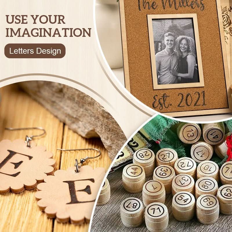 DIY hobby gereedschap: veelzijdige graveerset met soldeerbout en accessoires voor graveren.