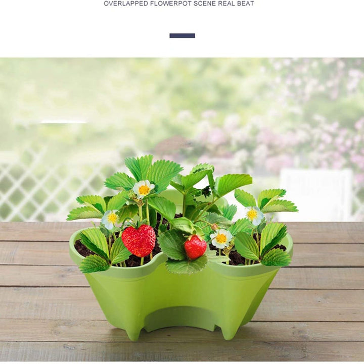 6-laags verticale plantentoren, ruimtebesparend systeem voor bloemen, kruiden, groenten, modern tuin-, balkondesign