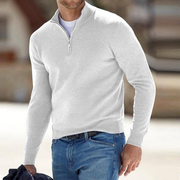 Heren Kasjmier Pullover