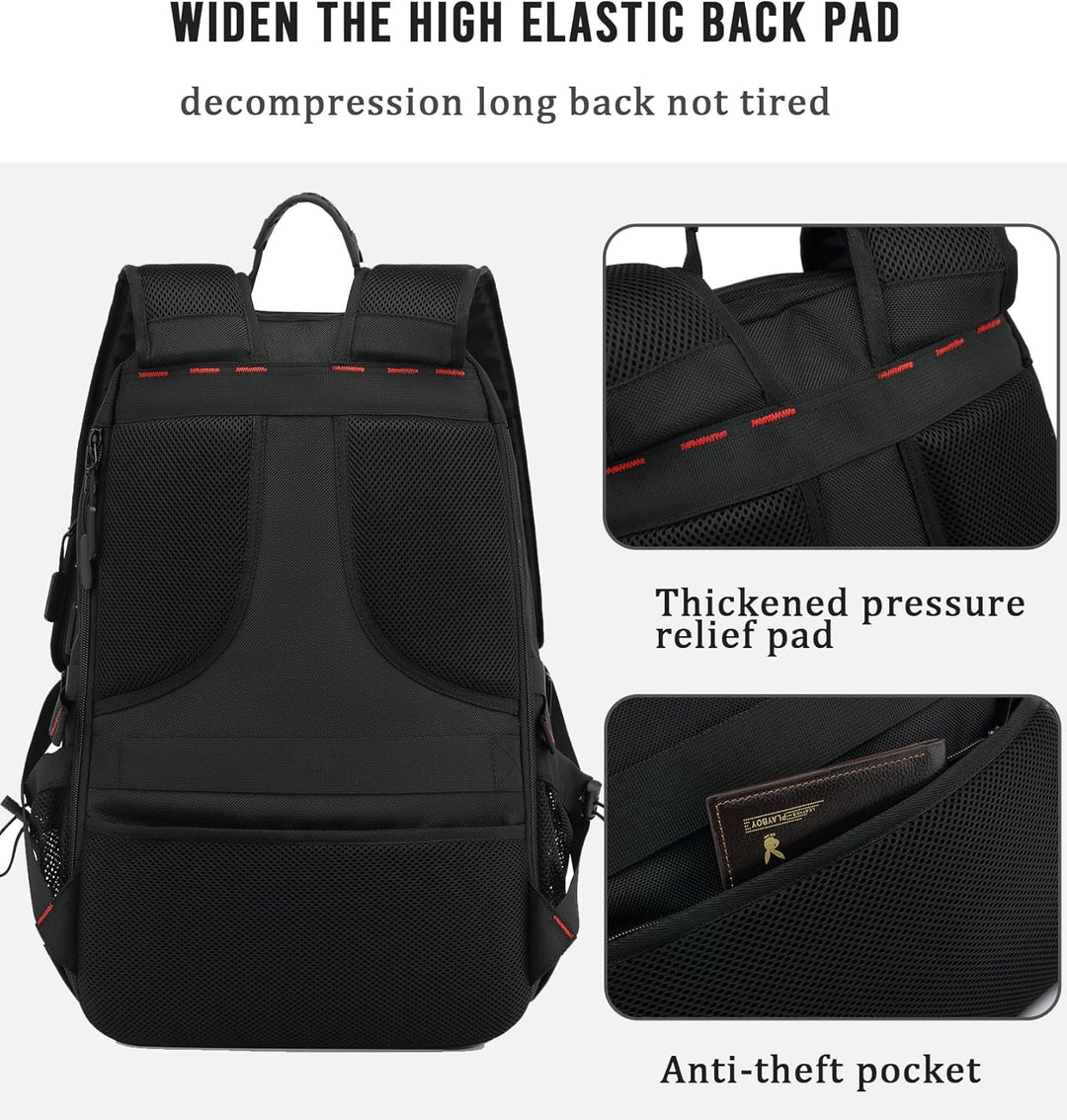 Stevige 60L waterdichte rugzak met comfortabele banden, ideaal als laptoprugzak en reistas.