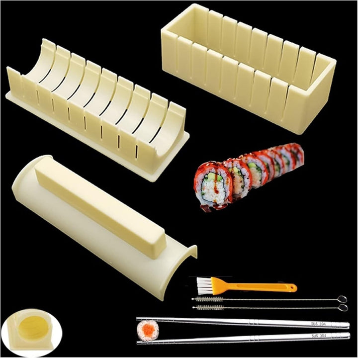 11-delige Sushi Maker Set - Japanse Rijstbal Mallen