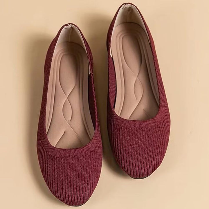 Dames comfortabele ergonomische ballerina's | Antislip