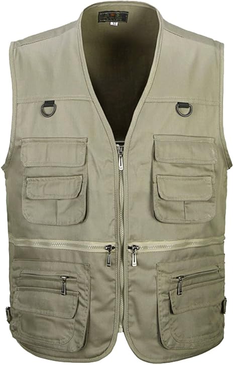 Heren Outdoor Wandelvest – Veelzijdig en Ademend