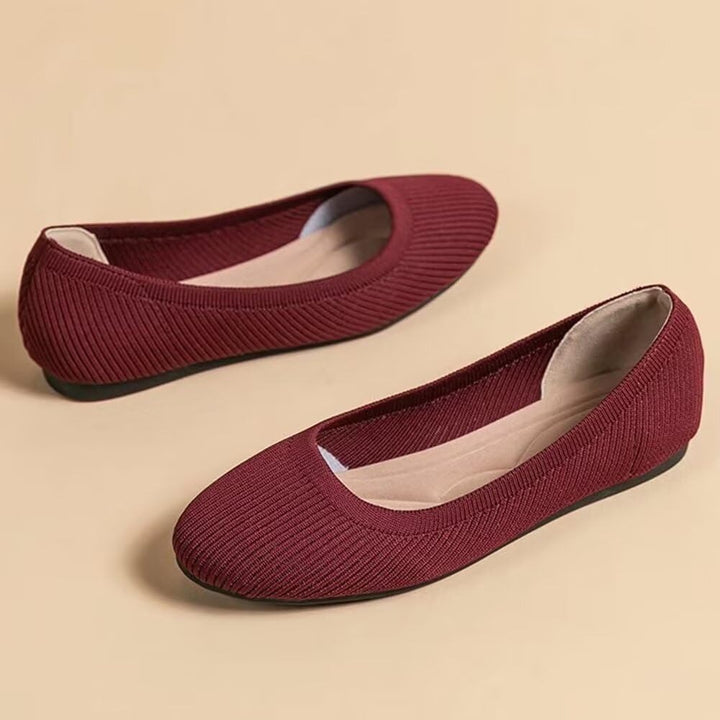Dames comfortabele ergonomische ballerina's | Antislip