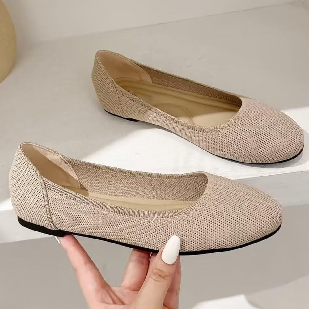 Dames comfortabele ergonomische ballerina's | Antislip