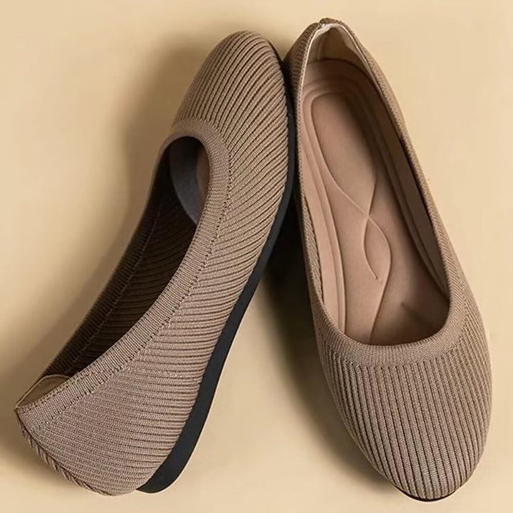 Dames comfortabele ergonomische ballerina's | Antislip