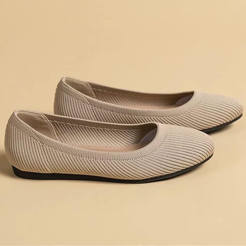 Dames comfortabele ergonomische ballerina's | Antislip