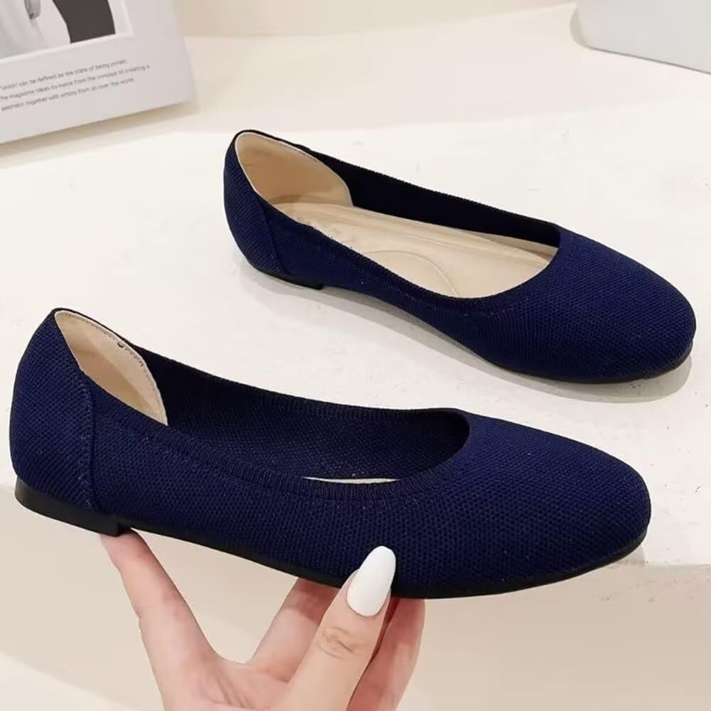 Dames comfortabele ergonomische ballerina's | Antislip