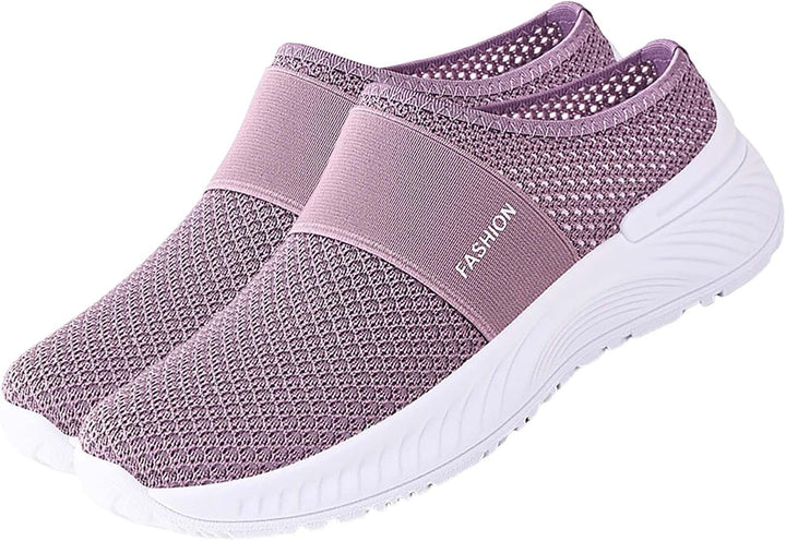 Dames Slip-On Sneakers met Klittenband - Comfortabel & Innovatief