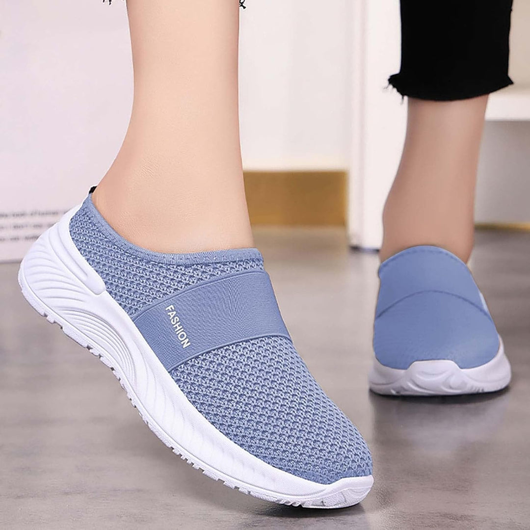Dames Slip-On Sneakers met Klittenband - Comfortabel & Innovatief