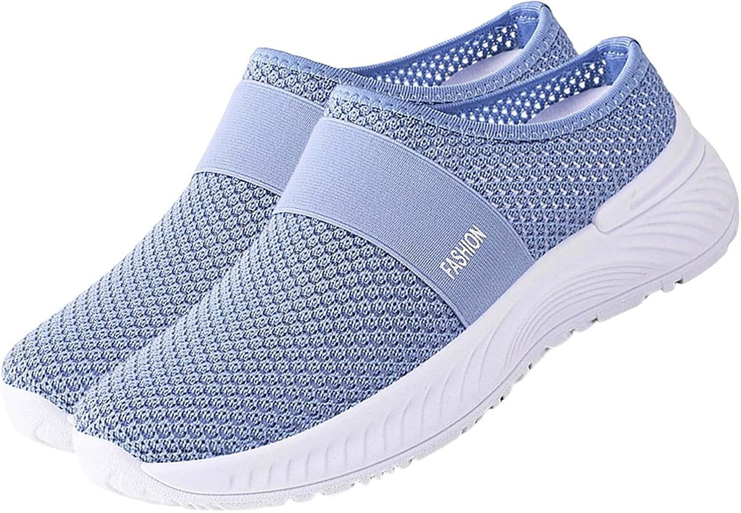 Dames Slip-On Sneakers met Klittenband - Comfortabel & Innovatief