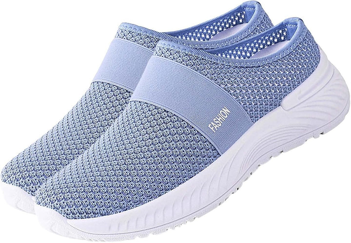 Dames Slip-On Sneakers met Klittenband - Comfortabel & Innovatief
