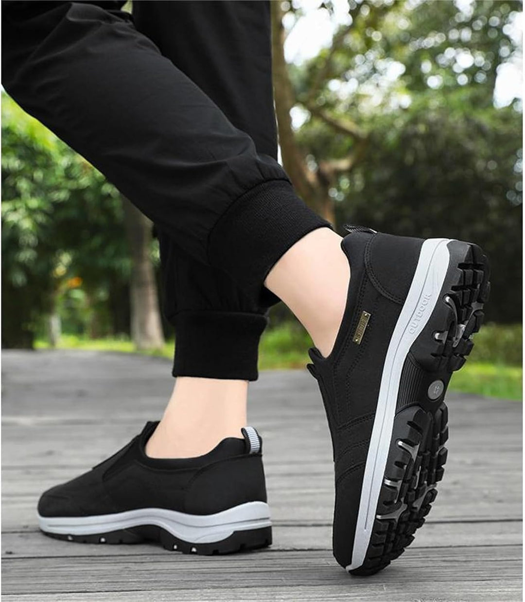 OrthoX schoenen in gebruik, met focus op comfort en ondersteuning