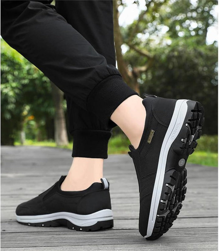 OrthoX schoenen in gebruik, met focus op comfort en ondersteuning