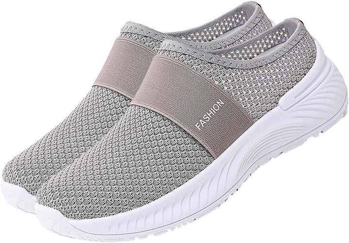 Dames Slip-On Sneakers met Klittenband - Comfortabel & Innovatief