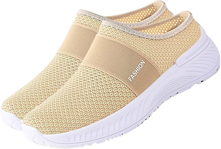 Dames Slip-On Sneakers met Klittenband - Comfortabel & Innovatief