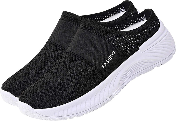 Dames Slip-On Sneakers met Klittenband - Comfortabel & Innovatief